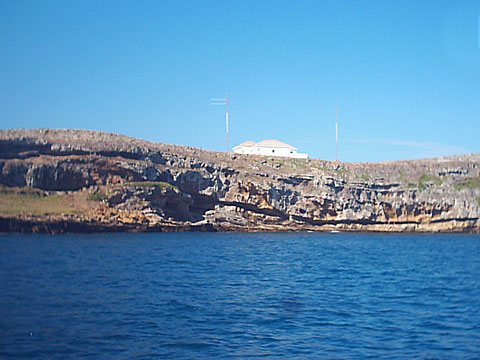 A Ilha de Santa Bárbara fica sob controle da Marinha do Brasil 